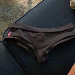 Charcoal Gray Bad Kitty Brazils